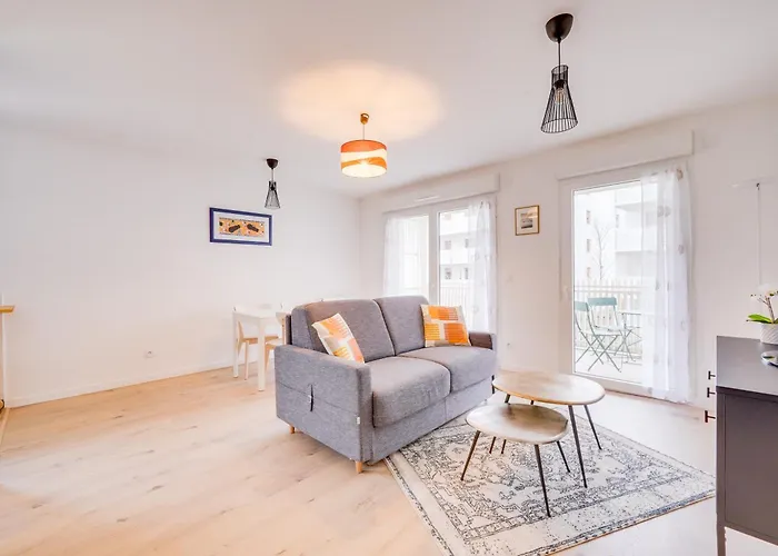 L'arboresens - Appt Avec Terrasse Et Parking Апартаменти Мериньяк