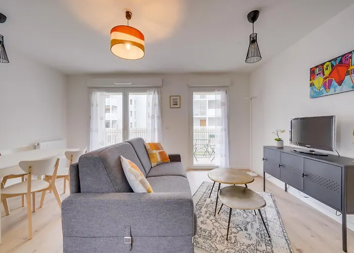 L'arboresens - Appt Avec Terrasse Et Parking Апартаменти Мериньяк